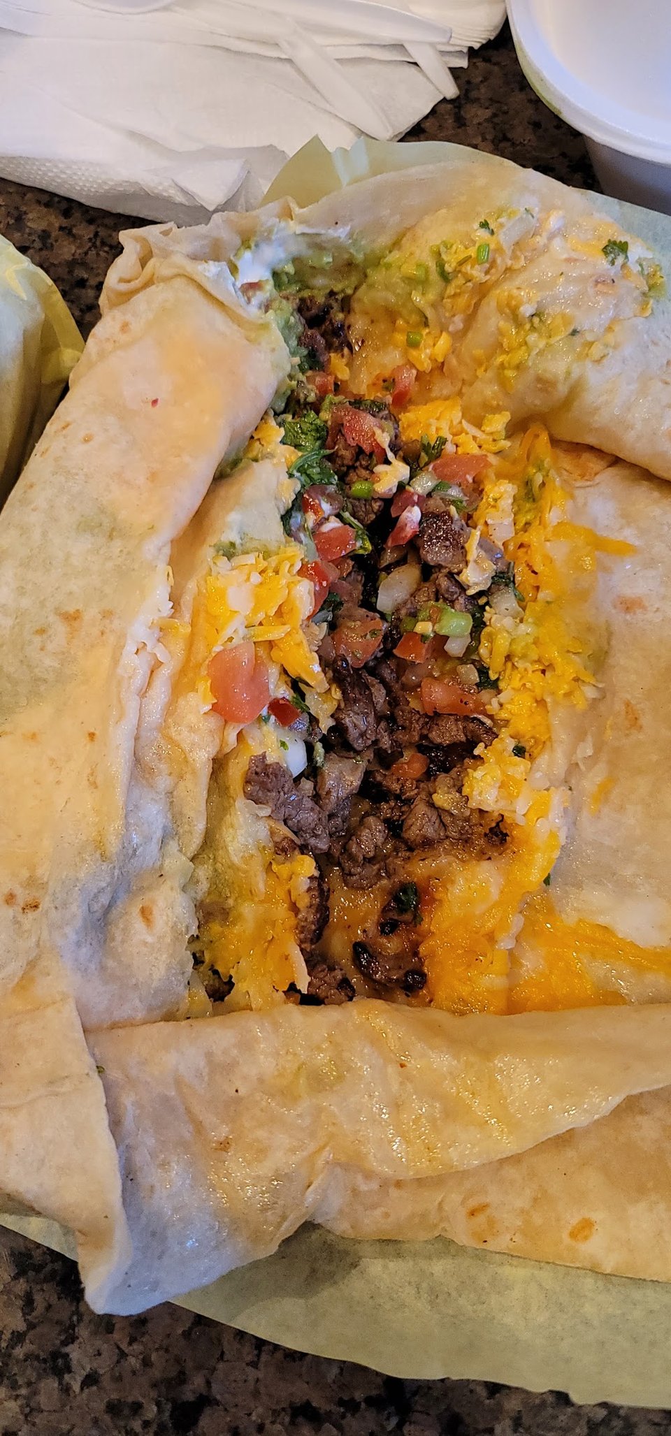 Carne Asada Burrito